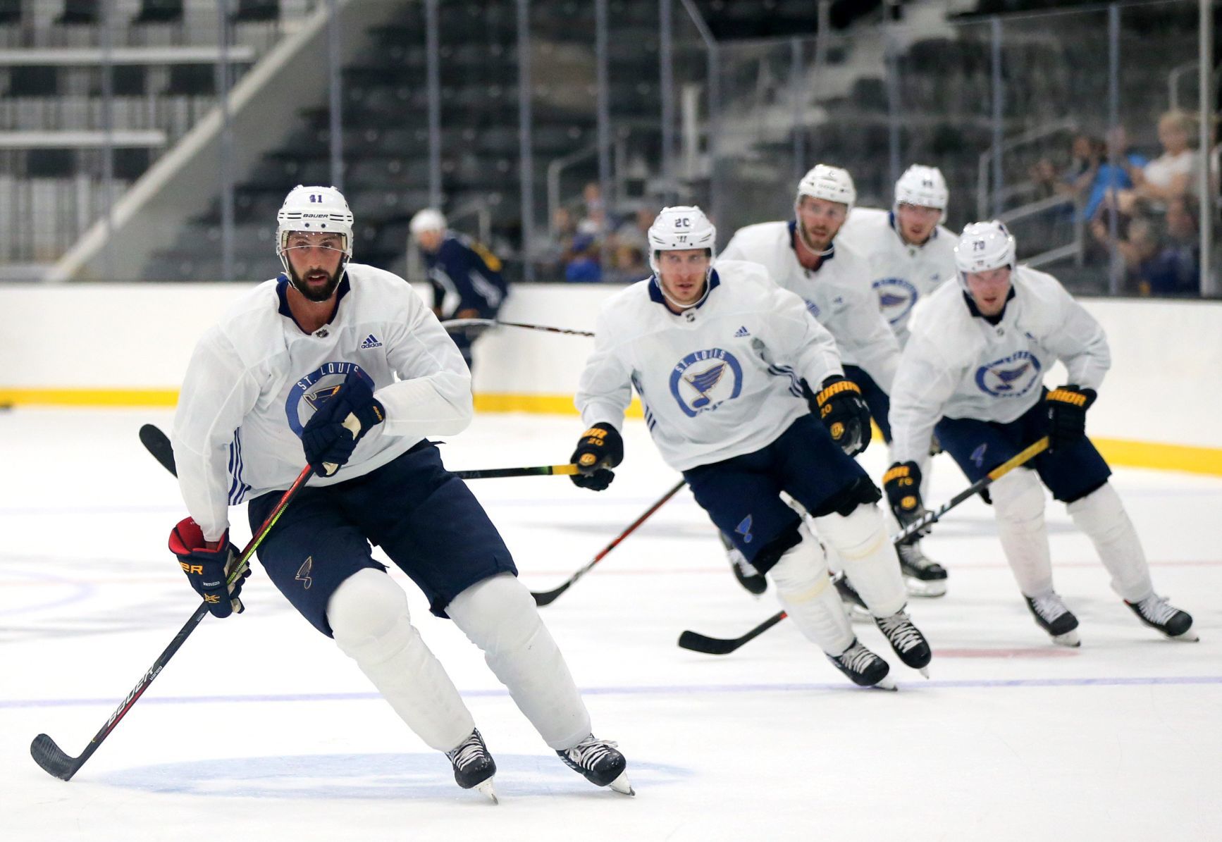St. Louis Blues pre-season starts, Robert Bortuzzo